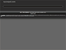 Tablet Screenshot of nycnepal.com